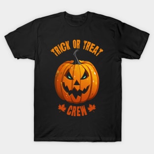 Trick or Treat Crew, PUMPKIN T-Shirt